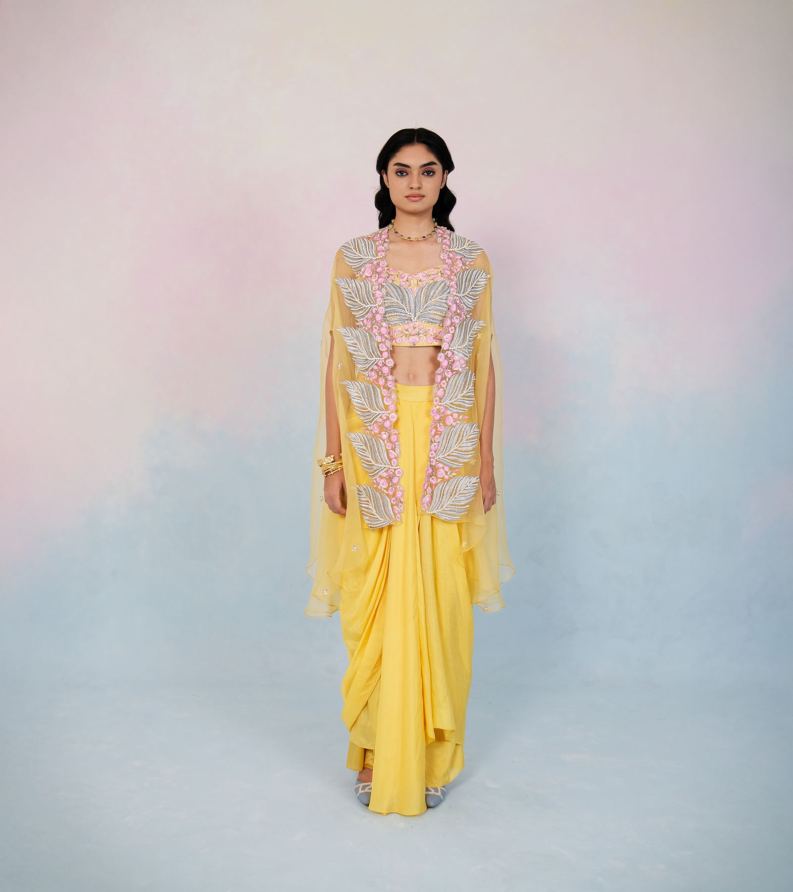 Nimisha Cape Set