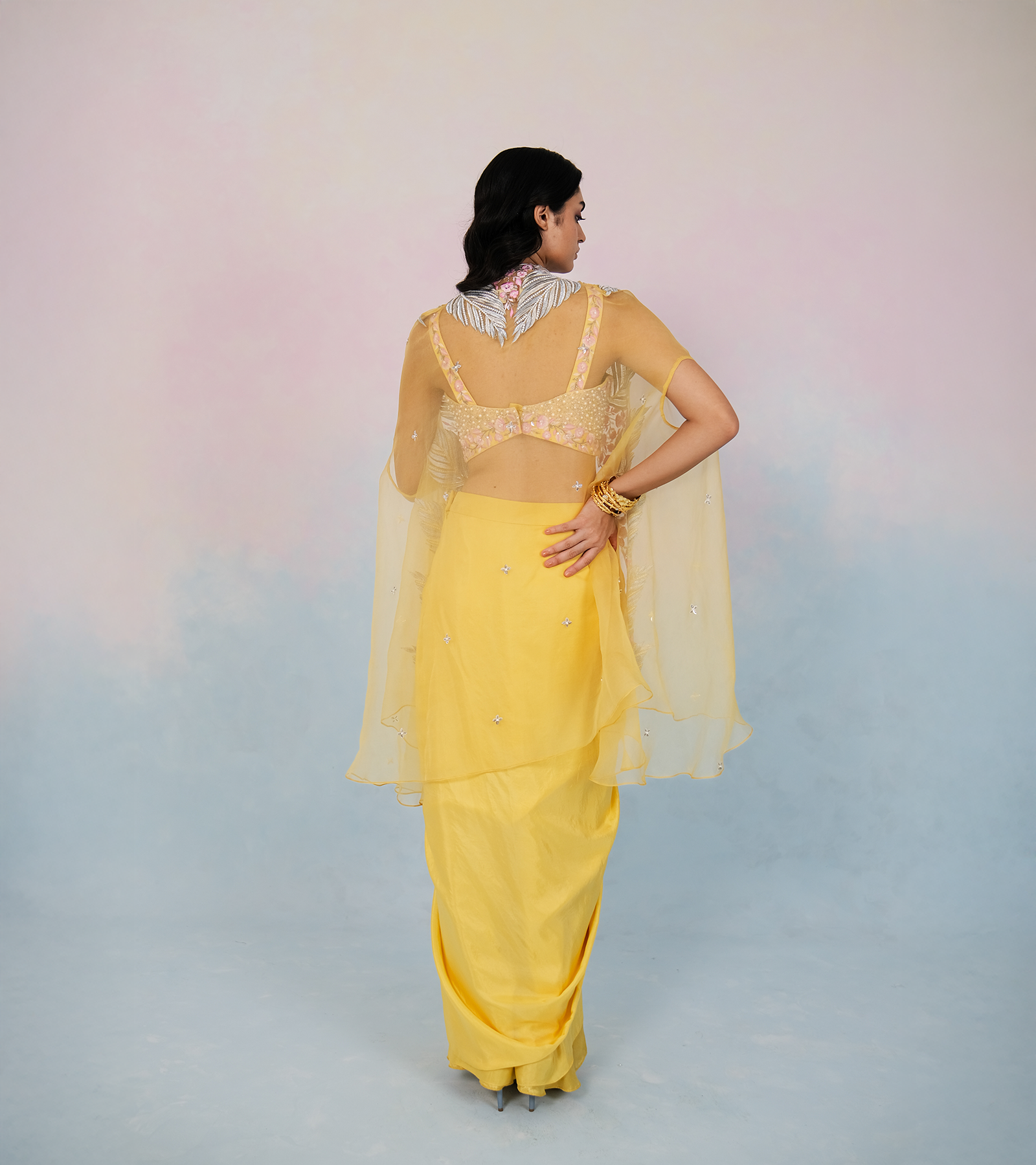 Nimisha Cape Set