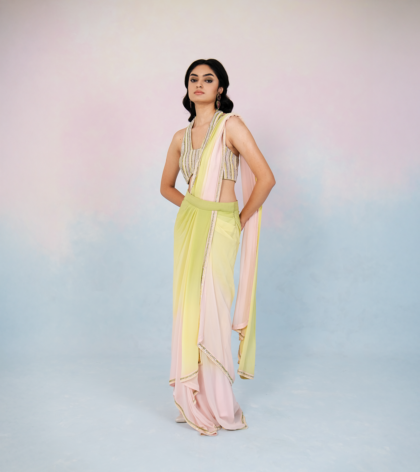 Laya Drape Saree