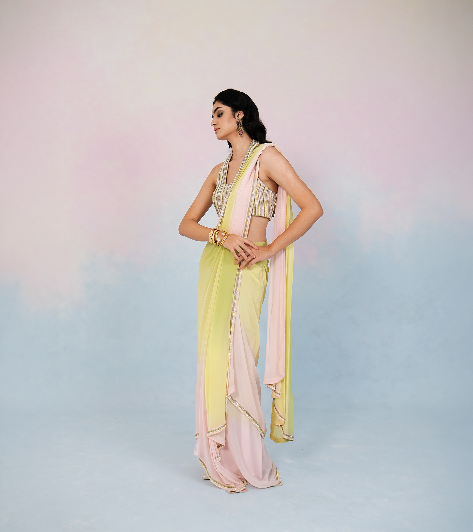 Laya Drape Saree
