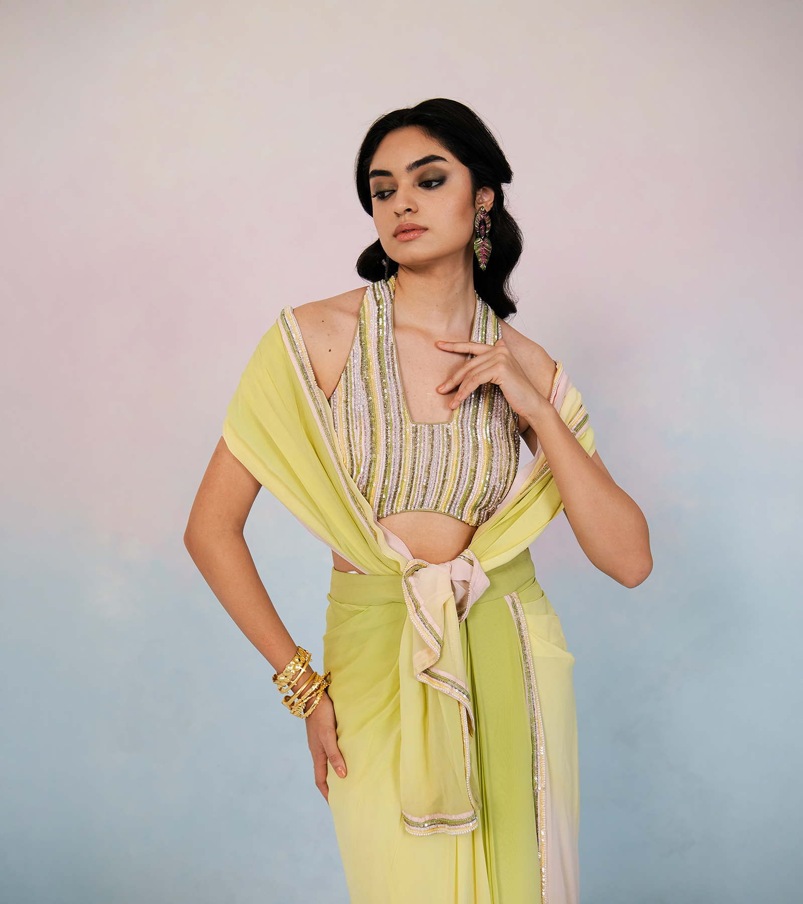 Laya Drape Saree