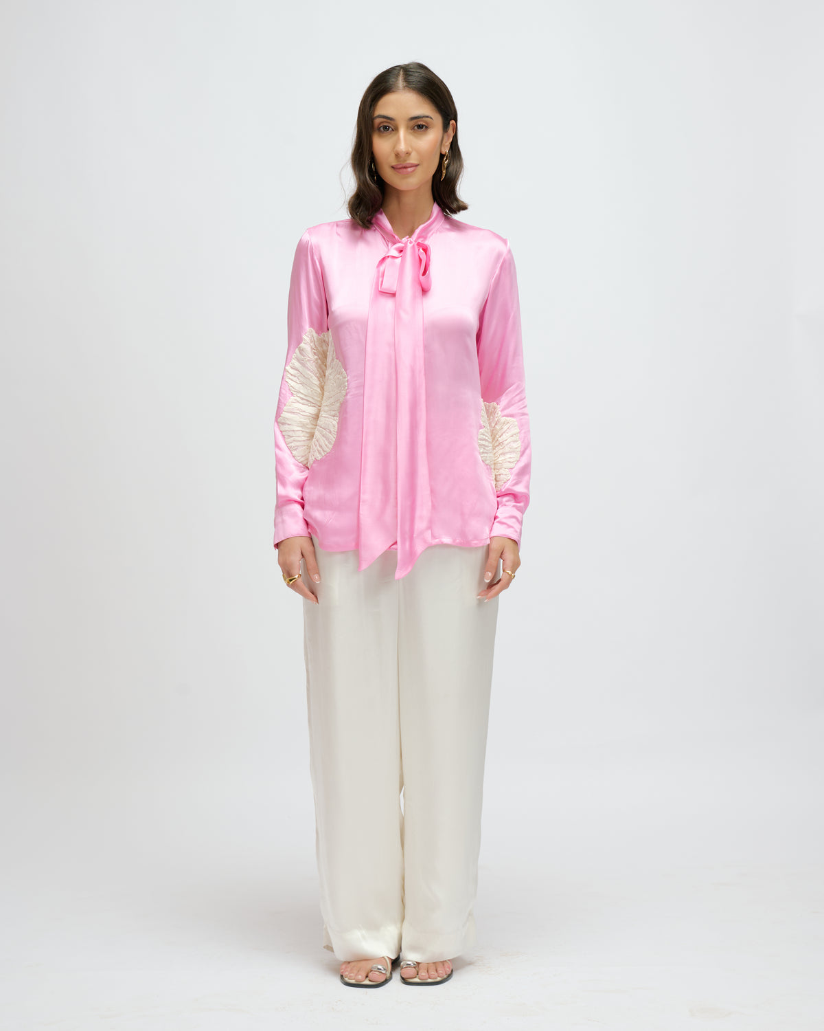AMISHA SIDE FLOWER SHIRT