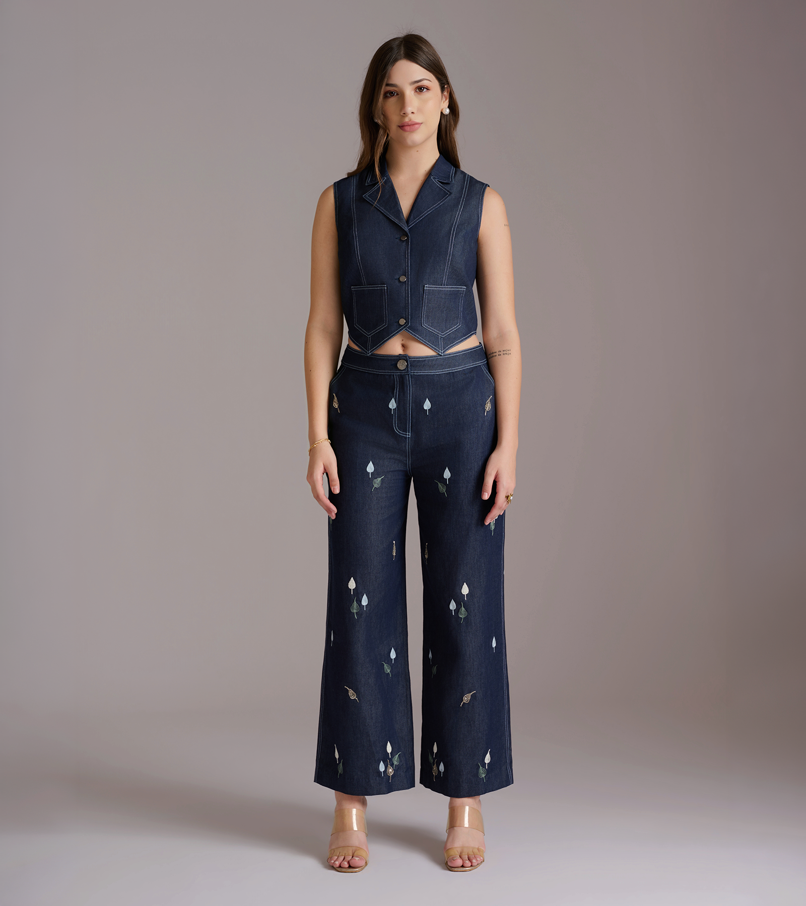 Pooja Denim Co-ord