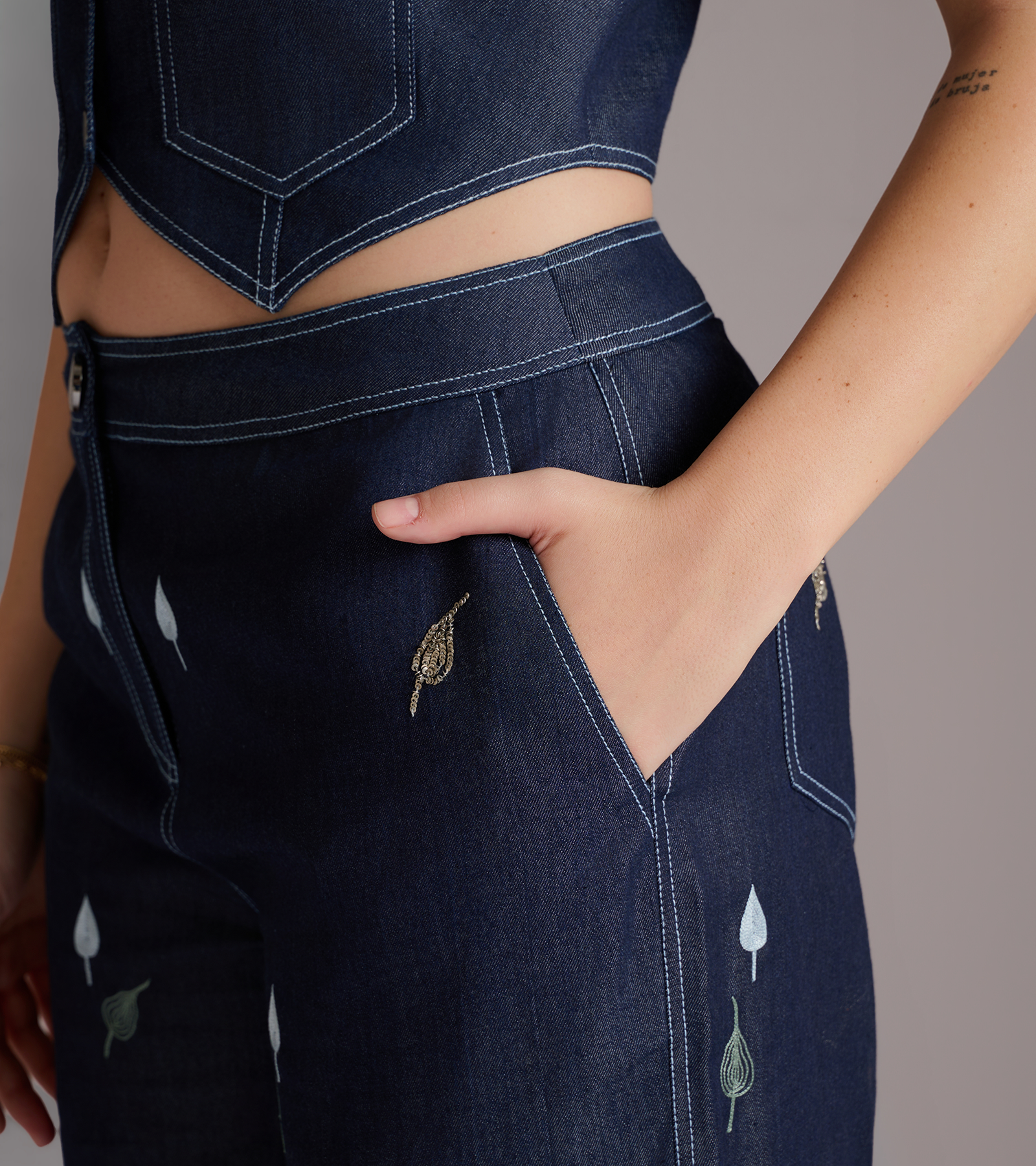 Pooja Denim Co-ord