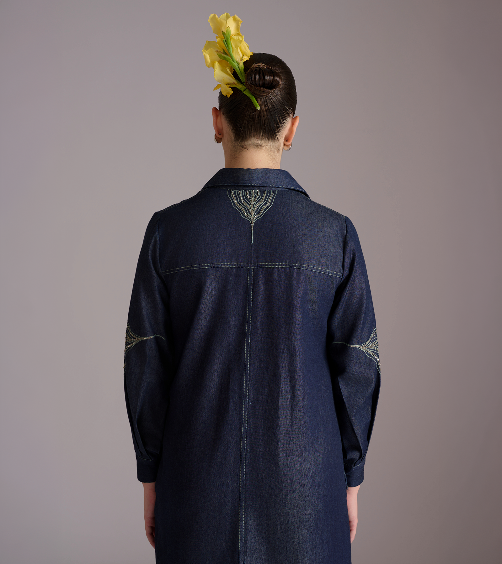 Sakshi Leaf Long Dress