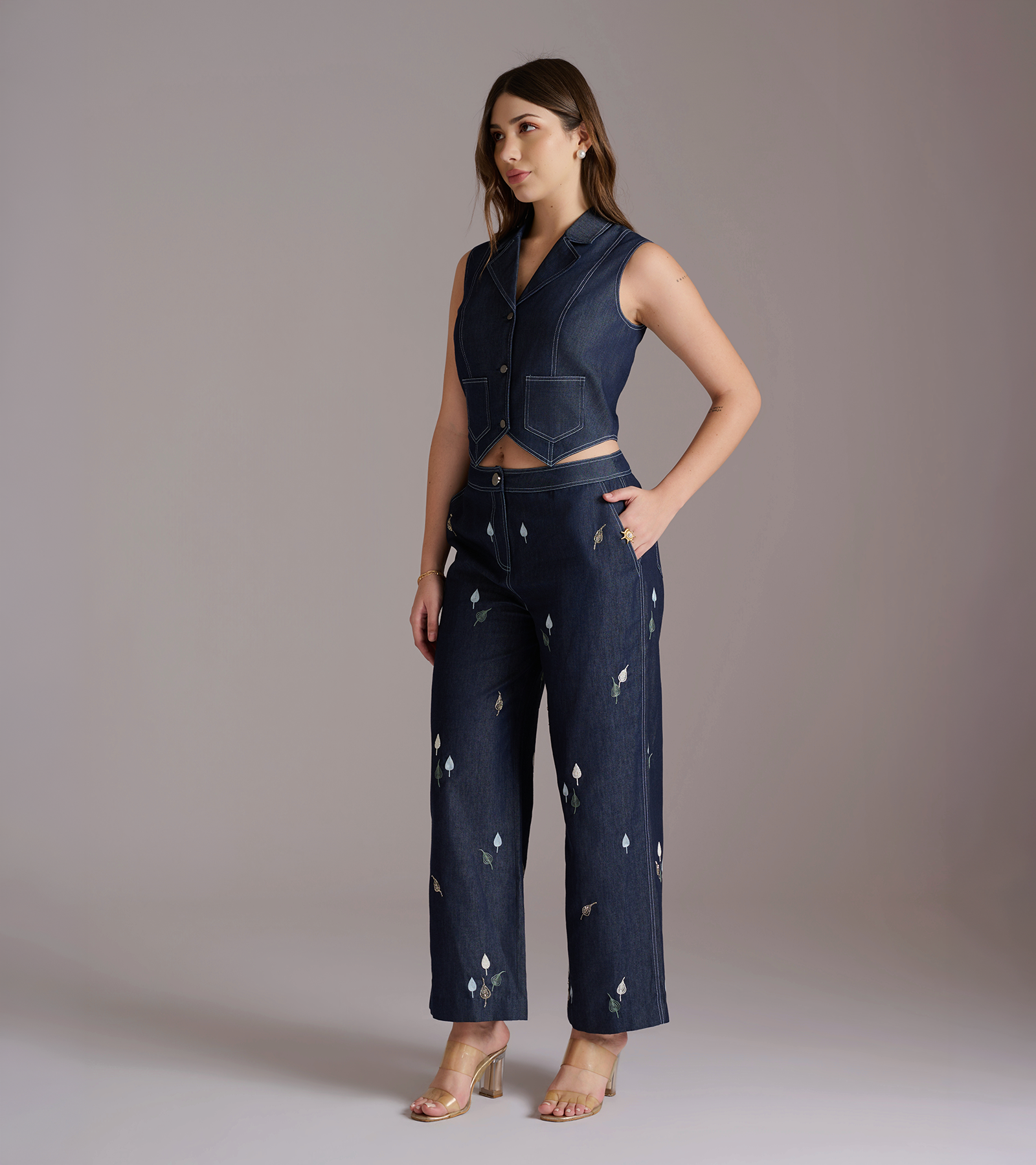 Pooja Denim Co-ord